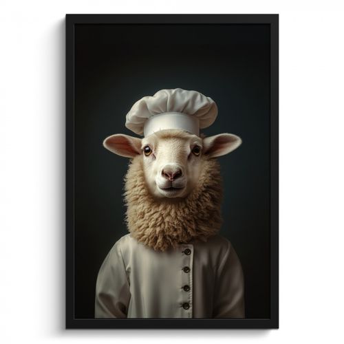 KitchenYeah - Cucina - Cornice per foto - Pecora - Lana - Cuoco