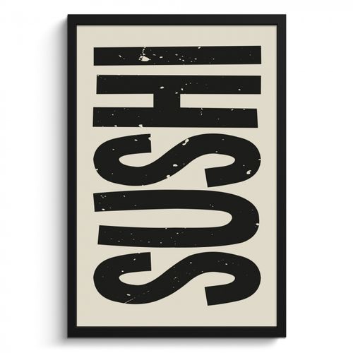 Nero - Sushi - Giapponese - Vintage