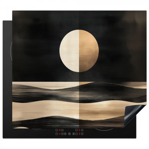 Protezione piano induzione - Luna - Cerchio - Oro