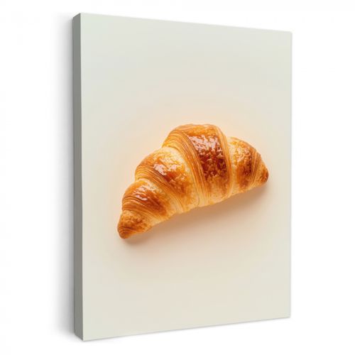 Dipinti su tela - Croissant - Pane - Beige