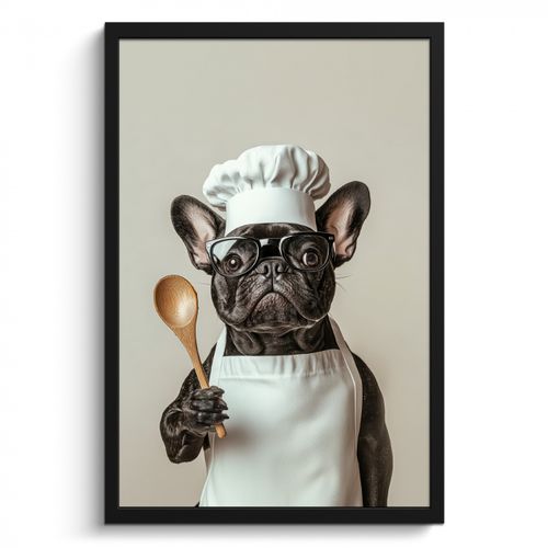 KitchenYeah - Cucina - Cornice per foto - Occhiali - Cane - Cuoco