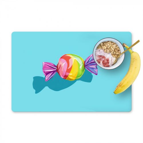 Tovagliette - Blu - Caramelle - Arcobaleno