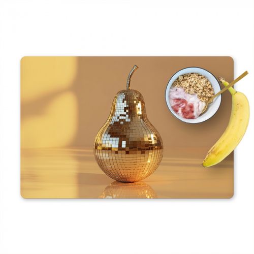 Tovagliette - Oro - Disco - Glitter - Pera