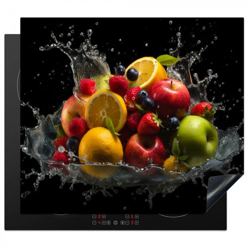 Protezione piano induzione - Frutta - Mela - Arancia - Frutti rossi - Acqua
