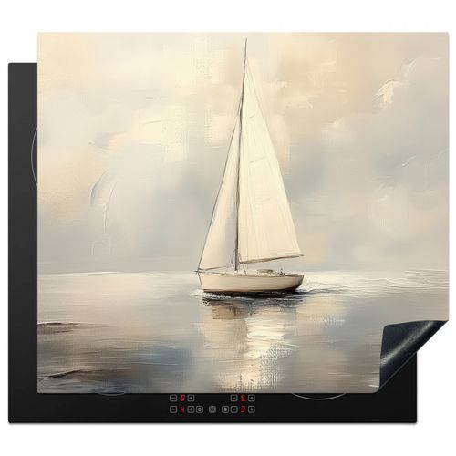 Protezione piano induzione - Veliero - Mare - Nuvoloso