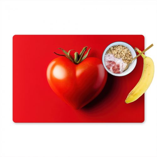 Tovagliette - Pomodoro - Rosso - Cuore