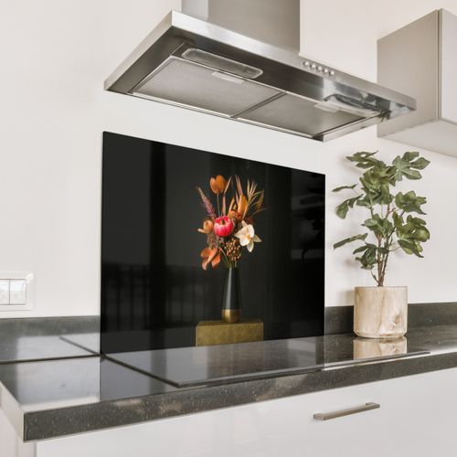 Parafango in alluminio - Bouquet - Arancione - Oro - vaso