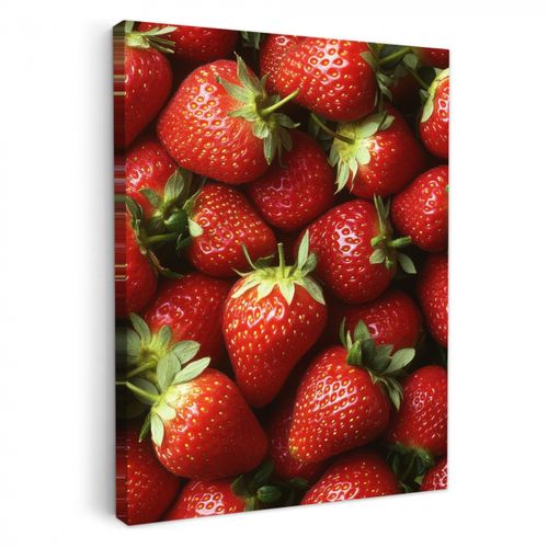 Dipinti su tela - Fragola - Frutta - Rosso