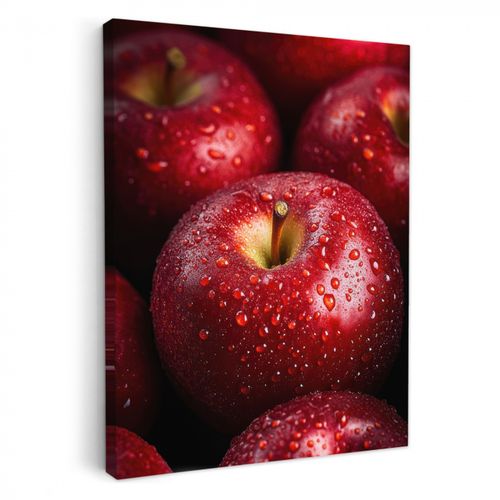 Dipinti su tela - Rosso - Mele - Frutta