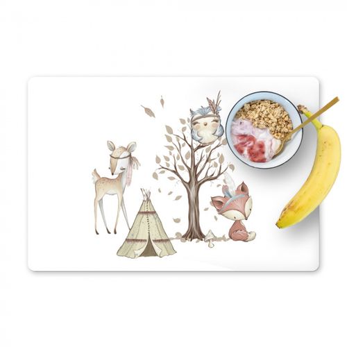 Tovagliette - Animali selvatici - Foresta - Illustrazione