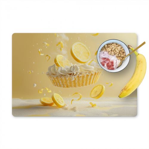 Tovagliette - Limone - Torta - Cibo - Giallo