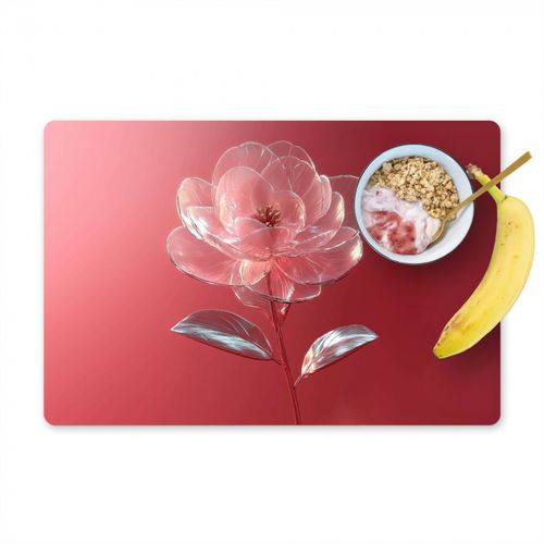 Tovagliette - Ornato - Fiore - Rosa - Occhiali