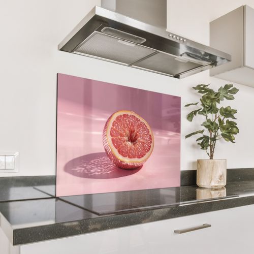 Parafango in alluminio - Pompelmo - Rosa - Disco - Lucido