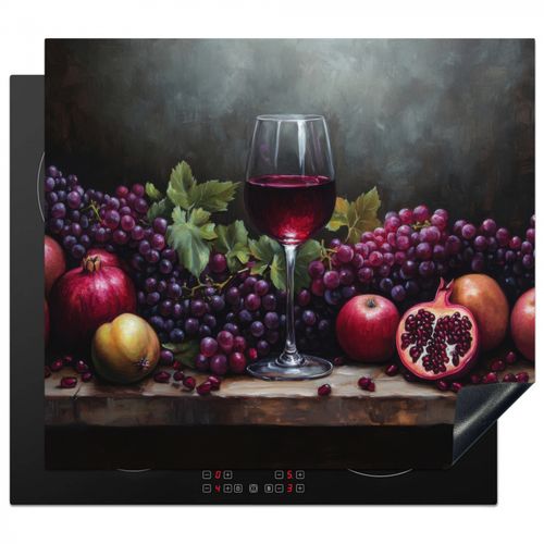 Protezione piano induzione - Vino - Frutta - Natura morta