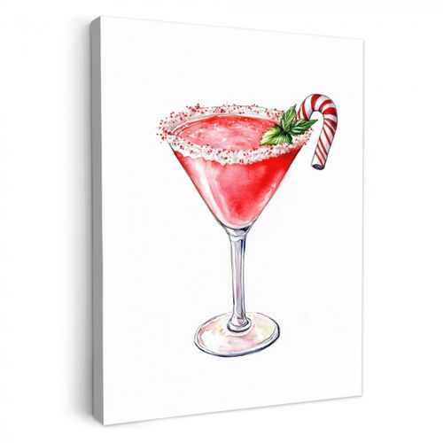 Dipinti su tela - Cocktail - Bevanda - Inverno - Arte