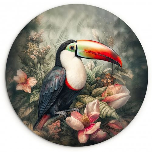 Quadro rotondo - Tropici nebbiosi