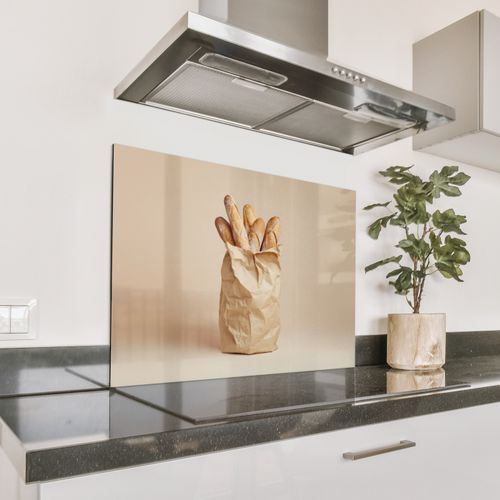 Parafango in alluminio - Baguette - Pane - Baguette - Beige