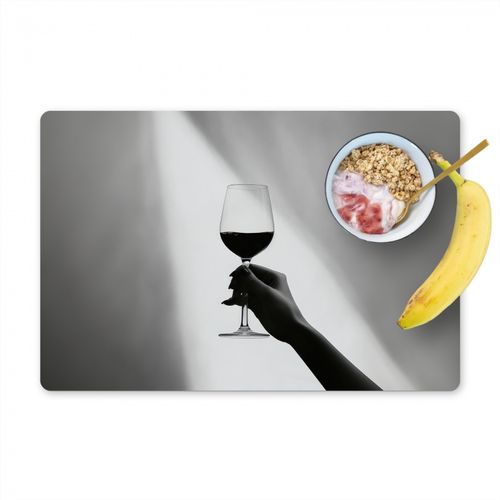 Tovagliette - Luce - Vino - Rosso - Bicchiere