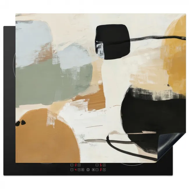 Protezione piano induzione - Pittura - Astratto - Colori