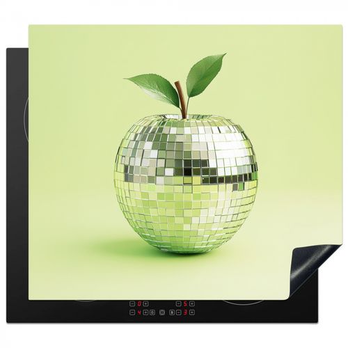 Protezione piano induzione - Verde - Discoteca - Decorazione - Mela
