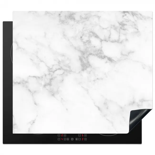 Protezione piano induzione - L'eleganza del marmo bianco