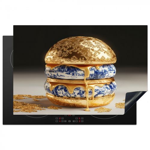Protezione piano induzione - Blu Delft - Oro - Cittadino