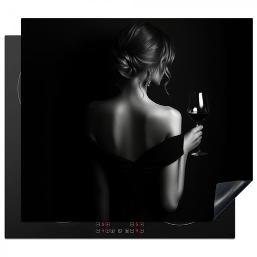 Protezione piano induzione - Donna - Vino - Abito
