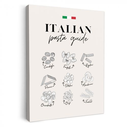Dipinti su tela - Variazioni di pasta: Un viaggio italiano