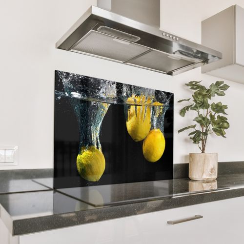 Parafango in alluminio - Freschezza del limone immerso