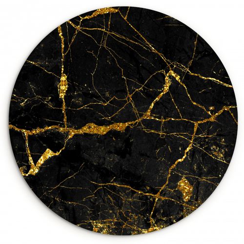 Quadro rotondo - Vene d'oro