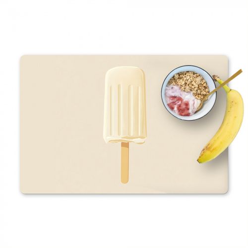 Tovagliette - Minimalista - Gelato all'acqua - Stick - Beige