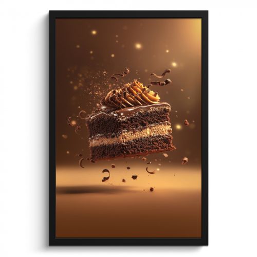 KitchenYeah - Cucina - Cornice per foto - Torta - Cioccolato - Cibo - Brownie
