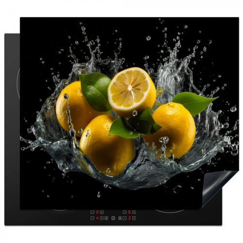 Protezione piano induzione - Limone - Frutta - Giallo - Nero
