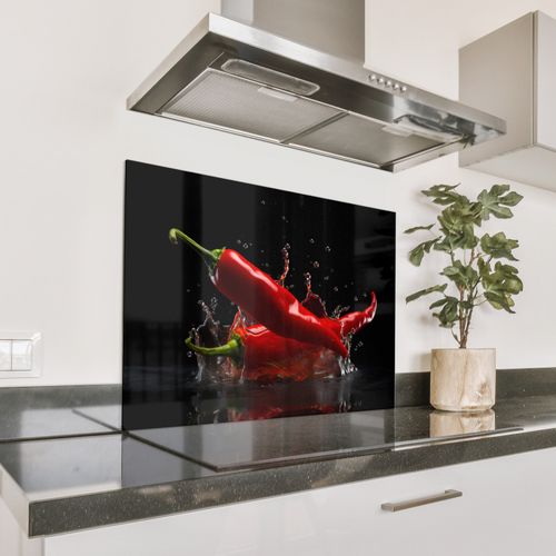 Parafango in alluminio - Pepe - Rosso - Nero - Acqua - Vegetale