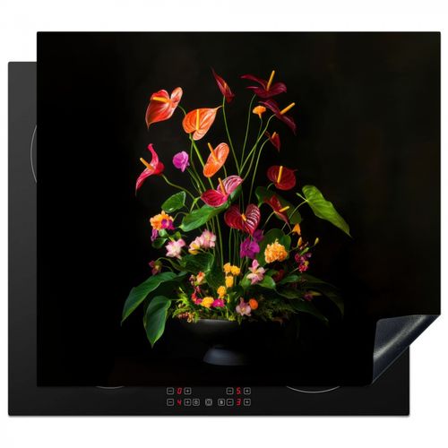 Protezione piano induzione - Fiori - Vaso - Colorato