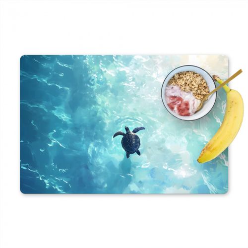 Tovagliette - Tartaruga - Mare - Blu - Scintillio