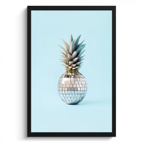 KitchenYeah - Cucina - Cornice per foto - Blu - Ananas - Disco - Discoball