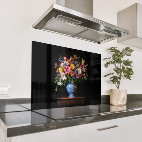 Parafango in alluminio - Colore - Vaso - Fiori - Bouquet