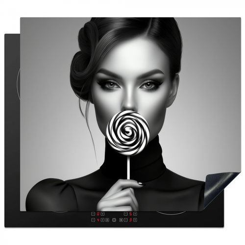 Protezione piano induzione - Donna - Lolly - Nero