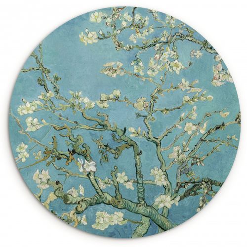 Quadro rotondo - Fiori di mandorlo