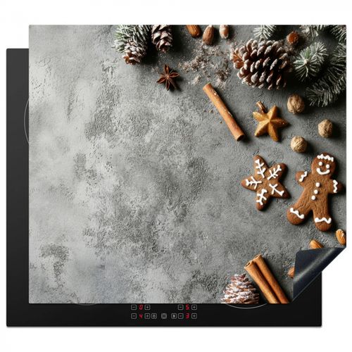 Protezione piano induzione - Natale - Cottura - Grigio - Rurale