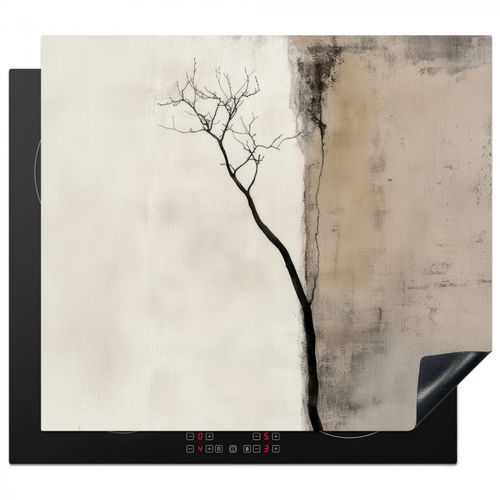 Protezione piano induzione - Wabi sabi - Pianta - Beige