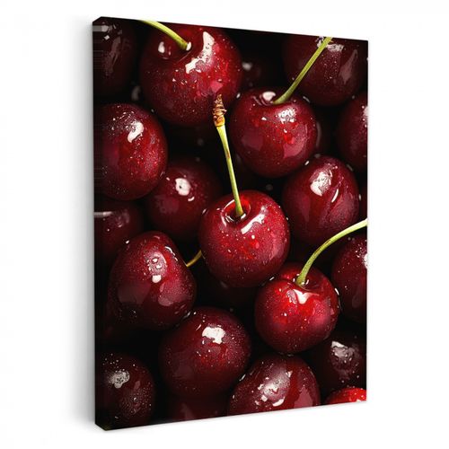 Dipinti su tela - Rosso - Frutta - Ciliegia