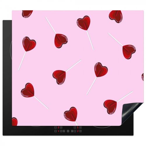 Protezione piano induzione - Rosa - Cuore - Lecca-lecca - Caramella