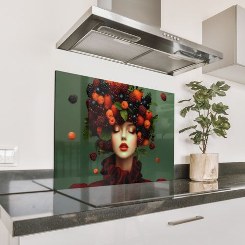 Parafango in alluminio - Femmina - Fragole - Lamponi - More - Frutti di bosco