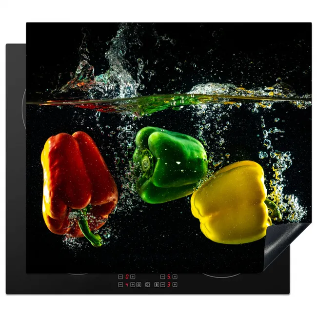 Protezione piano induzione - Peperoni in acqua Show