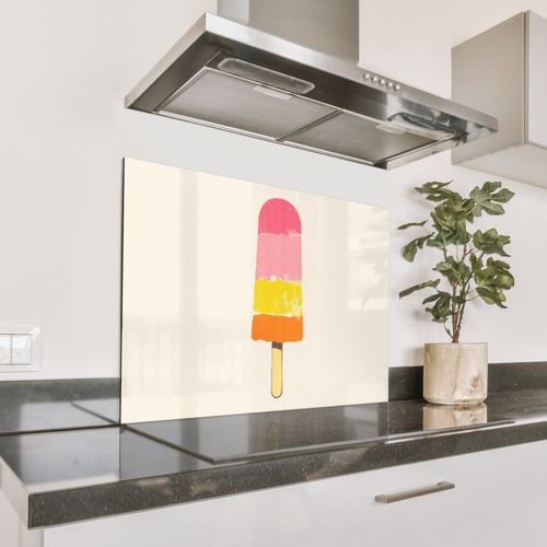Parafango in alluminio - Gelato all'acqua - Retro - Stick - Rosa