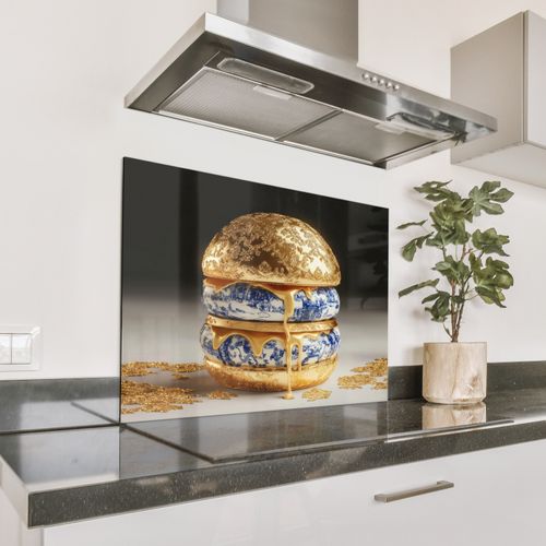 Parafango in alluminio - Blu Delft - Oro - Cittadino