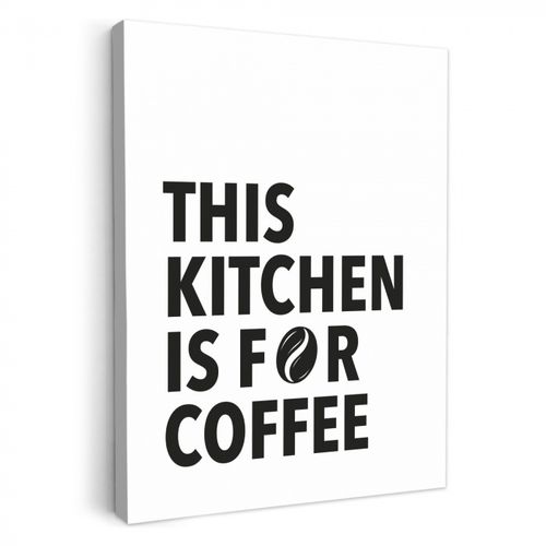 Dipinti su tela - Citazioni - Caffè - Chicchi - Moderno