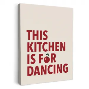 Dipinti su tela - Rosso - Citazione - Ciliegia